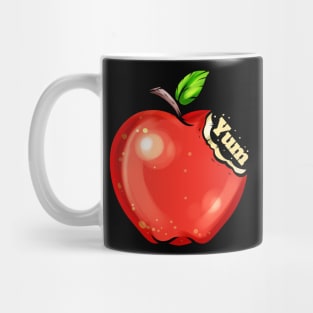 Apples Are Tasty - Yum Says The Vegetarian And Vegan Mug